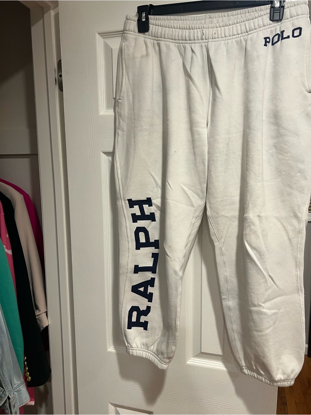 Polo by Ralph Lauren Cream Graphic Hoodie & Jogger Set - Picture 7 of 8